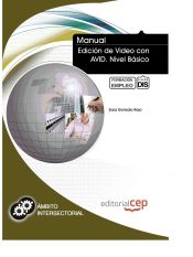 Portada de Manual Edición de Video con AVID. Nivel Básico. Formación para el Empleo