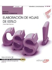 Portada de Manual Elaboración de hojas de estilo. Certificados de profesionalidad. Confección y publicación de páginas Web