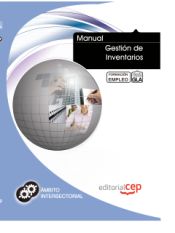 Portada de Manual Gestión de Inventarios. Formación para el Empleo