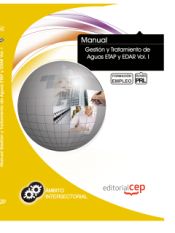 Portada de Manual Gestión y Tratamiento de Aguas ETAP y EDAR Vol. I. Formación para el Empleo