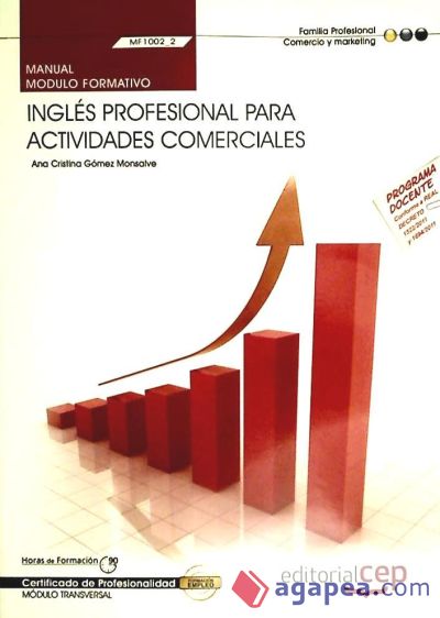 Manual Inglés profesional para Actividades comerciales. Certificados de Profesionalidad