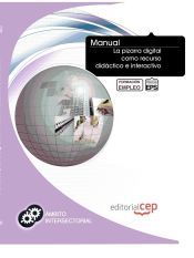 Portada de Manual La Pizarra Digital como Recurso Did&aacute;ctico e Interactivo. Formaci&oacute;n para el empleo