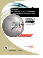 Portada de Manual Reciclaje y Actualización profesional del personal de Seguridad Privada