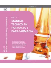 Portada de Manual Técnico en Farmacia y Parafarmacia. Vol. II