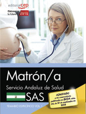 Portada de Matrón/a. Servicio Andaluz de Salud (SAS). Temario específico. Vol.I