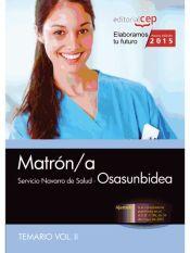 Portada de Matrón/a del Servicio Navarro de Salud (Osasunbidea). Temario, volumen II