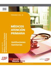 Portada de Médicos Atención Primaria de Instituciones Sanitarias. Temario Vol. III
