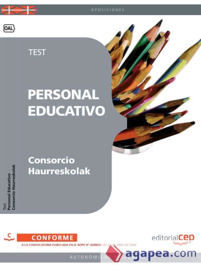 Personal Educativo del Consorcio Haurreskolak. Test