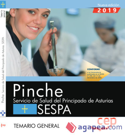 Pinche. Servicio de Salud del Principado de Asturias. SESPA. Temario general