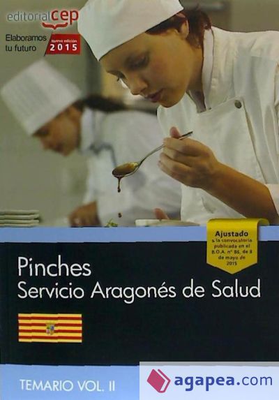 Pinches. Servicio Aragonés de Salud. Temario Vol. II