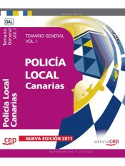 Portada de Policía Local de Canarias. Temario General Vol. I