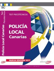 Portada de Policía Local de Canarias. Test Psicotécnicos