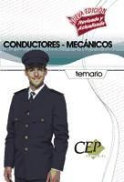 Portada de TEMARIO CONDUCTORES - MEC&Aacute;NICOS. OPOSICIONES GENERALES