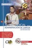 Portada de TEMARIO OPOSICIONES CUERPO DE AUXILIO JUDICIAL DE LA ADMINISTRACIÓN DE JUSTICIA