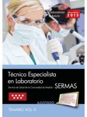 Portada de Técnico Especialista en Laboratorio del Servicio de Salud de la Comunidad de Madrid (SERMAS). Temario, volumen II