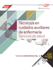 Portada de Técnico/a en cuidados auxiliares de enfermería. Servicios de salud. Temario específico. Vol.II