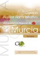 Portada de Temario Oposiciones Cuerpo Auxiliar Administrativo Administración Regional de Murcia