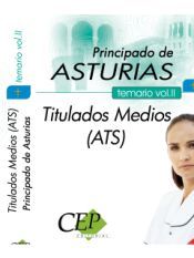 Portada de Temario Vol. II. Oposiciones Titulados Medios (ATS) del Principado de Asturias