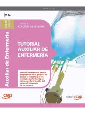 Portada de Tutorial Auxiliar de Enfermería. Tomo I Edición Abreviada en Blanco y Negro