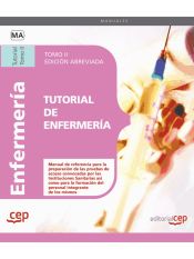 Portada de Tutorial de Enfermería. Tomo II Edición Abreviada en Blanco y Negro