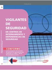 Portada de Vigilantes de seguridad en centros de internamiento y dependencias de seguridad