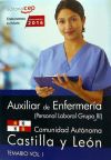 Auxiliar De Enfermería De La Comunidad Autónoma Castilla Y León. Personal Laboral Grupo Iii. Temario, Vol. I