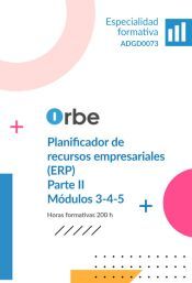 ADGD0073 Planificador de Recursos Empresariales ( ERP) (Vol II)