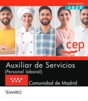 Portada de Auxiliar de Servicios (Personal Laboral). Comunidad de Madrid. Temario