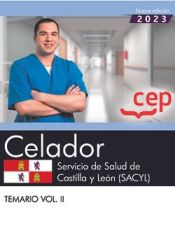 Portada de Celador. Servicio de Salud de Castilla y León (SACYL). Temario Vol. II. Oposiciones