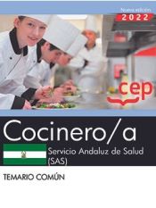 Portada de Cocinero/a. Servicio Andaluz de Salud (SAS). Temario común