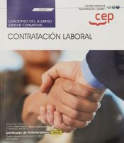 Portada de Cuaderno del alumno. Contratación Laboral (UF0341). Certificados de profesionalidad. Gestión integrada de recursos humanos (ADGD0208)