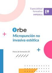 Portada de IMPE0016. Micropunción no invasiva estética
