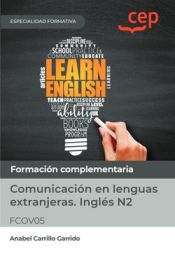 Portada de Manual. Comunicación en lenguas extranjeras. Inglés N2 (FCOV05). Especialidades formativas