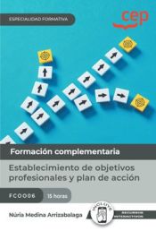 Portada de Manual. Establecimiento de objetivos profesionales y plan de acción (FCOO06). Especialidades formativas