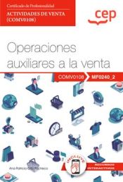 Portada de Manual Operaciones Auxiliares A La Venta Mf0240_2