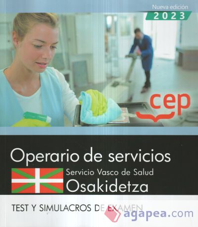 Operario de Servicios. Servicio vasco de salud-Osakidetza. Test y simulacros de examen