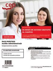 Portada de Pack práctico. Auxiliar Administrativo de Corporaciones Locales