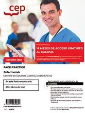 Portada de Pack práctico. Enfermero/a. Servicio de Salud de Castilla y León (SACYL). Oposiciones