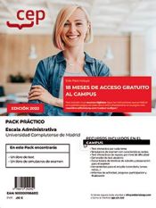 Portada de Pack práctico. Escala Administrativa. Universidad Complutense de Madrid