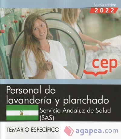 Personal de lavandería y planchado. Servicio Andaluz de Salud (SAS). Temario específico