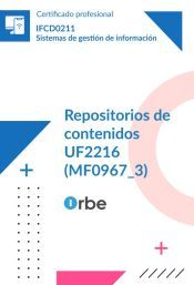 Portada de UF2216: Repositorios de contenidos (MF0967_3) IFCD0211