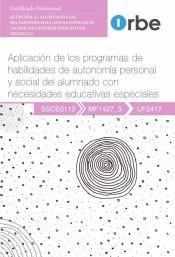 Portada de UF2417 - Aplicación de los programas de habilidades de au tonomía personal y social del alumnado