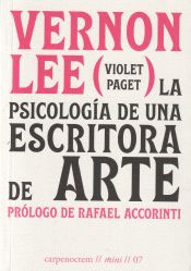 Portada de La psicología de una escritora de arte