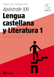 Portada de Apóstrofe XXI. Lengua castellana y Literatura 1