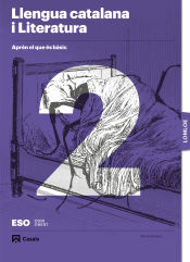 Portada de Aprèn el que és bàsic. Llengua catalana i Literatura 2 ESO. LOMLOE