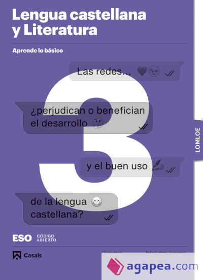 Aprende lo básico. Lengua castellana y Literatura 3 ESO. LOMLOE