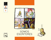 Portada de Bichitos, Somos escritores, 1 Educación Infantil, 5 años. Cuaderno