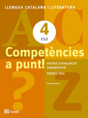 Portada de Competències a punt! Llengua catalana i Literatura 4 ESO