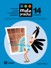 Portada de Cuaderno Matepractic 14, Primaria