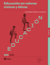 Portada de Educación en valores cívicos y éticos. Por proyectos. Primer Ciclo ESO LOMLOE